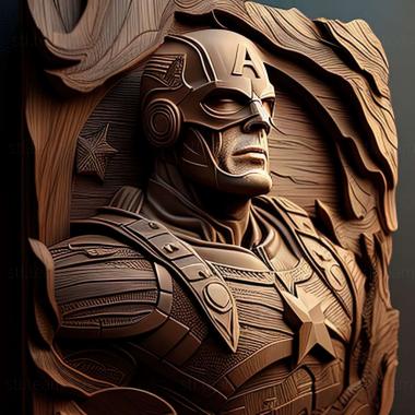 3D модель Гра Captain America Super Soldier (STL)